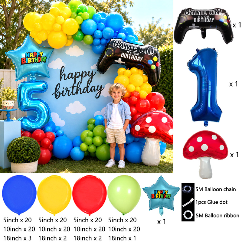 Super Bors Video Game Party Ba - Party Games Mario 评论和价格