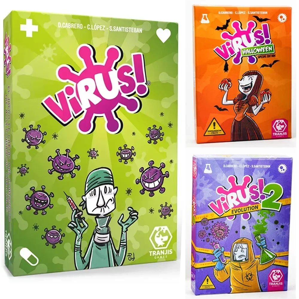 Virus Card Game The Contagious - Party Games Cards 评论和价格