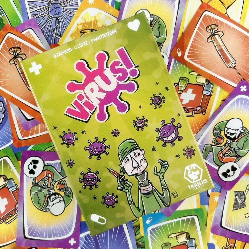 Virus Card Game The Contagious - Party Games Cards 评论和价格