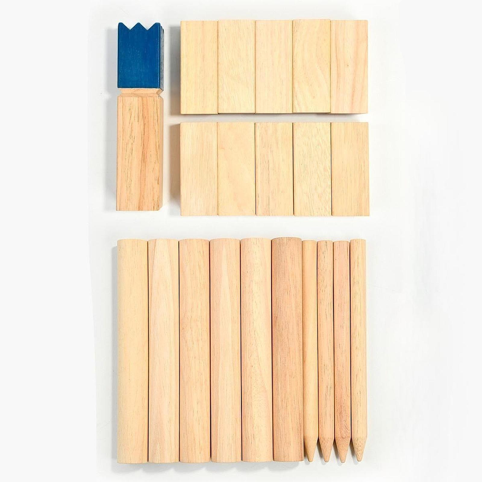Premium Wooden Kubb Yard Game  - Kubb Game Yard 评论和价格