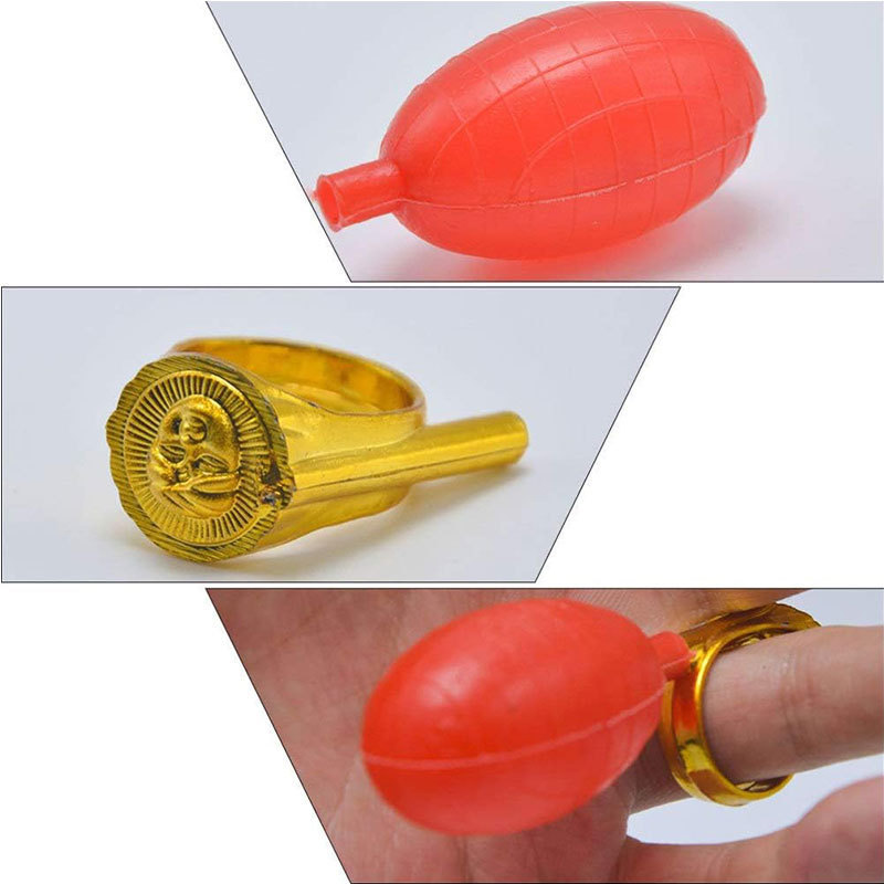 Magic Prank Ring Toy 1/5PCS Sq - Party Games Physical 评论和价格