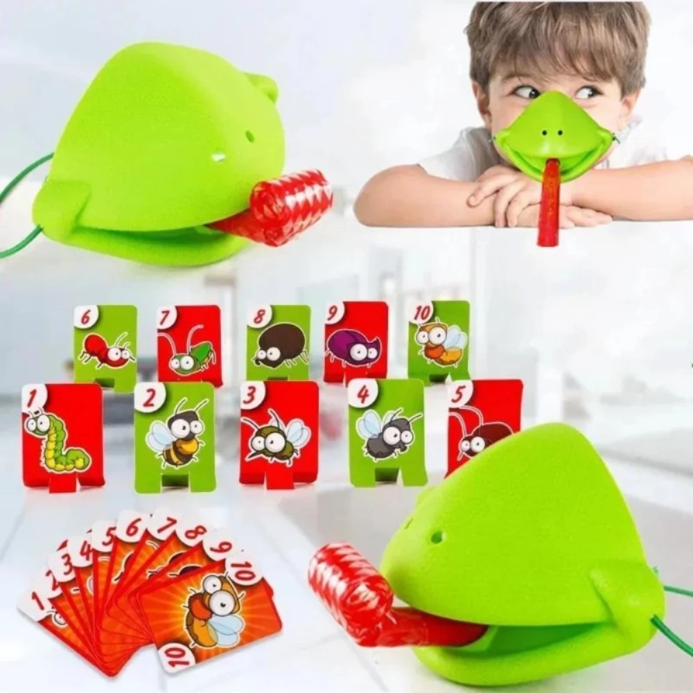 Frog Lizard Mask Wagging Tongu - Party Games Cards 评论和价格