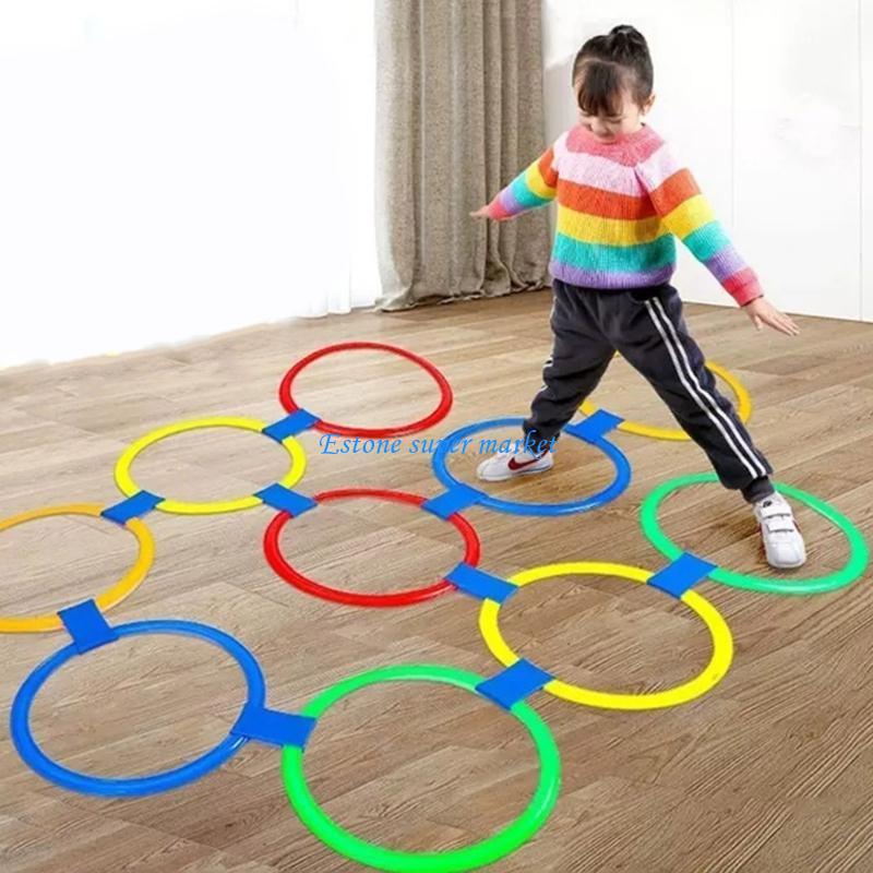 090B Indoor Jump Hoops Set Fam - Party Games Physical 评论和价格